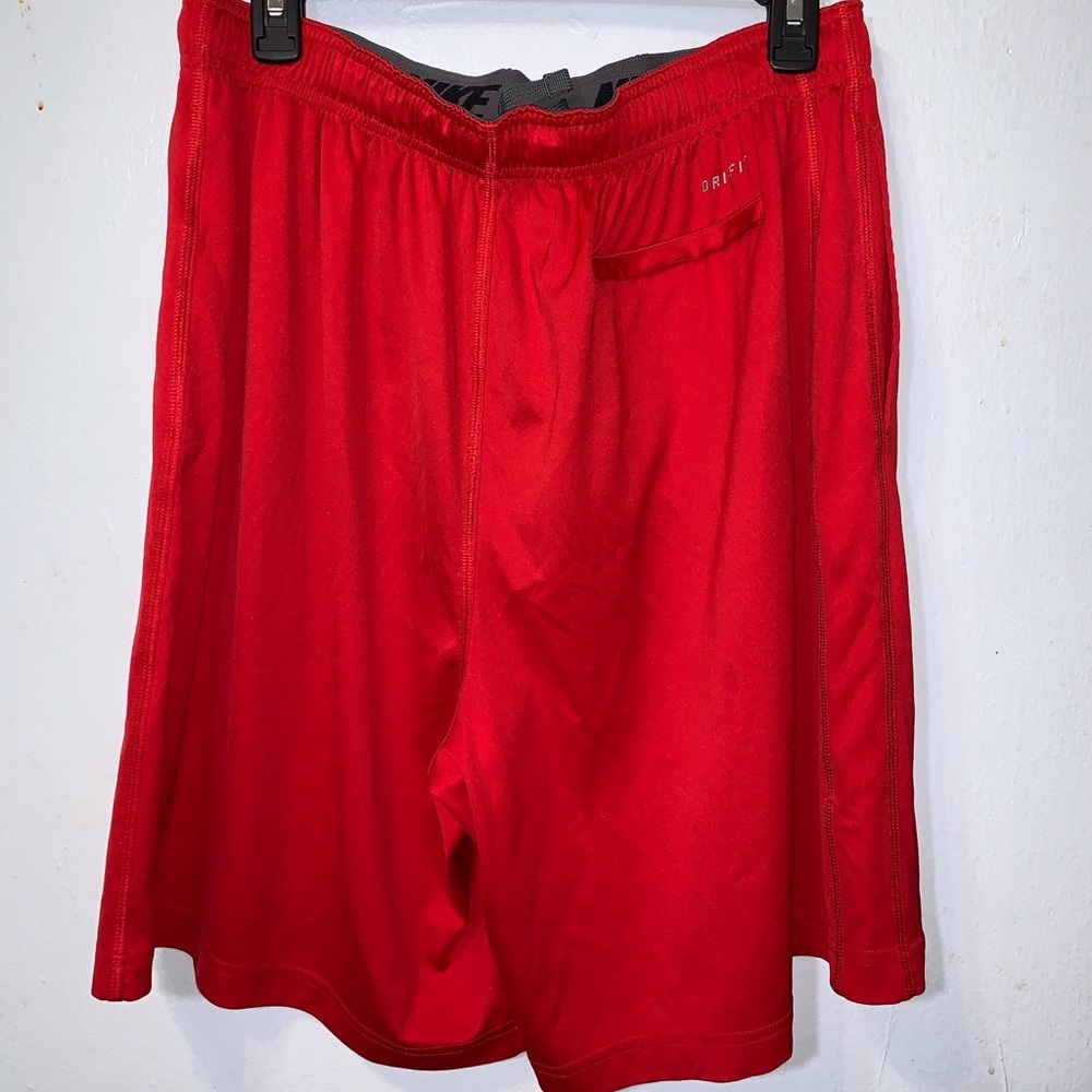 Nike Water Polo Shorts Dri Fit Red Shorts Size L - Picture 3 of 8